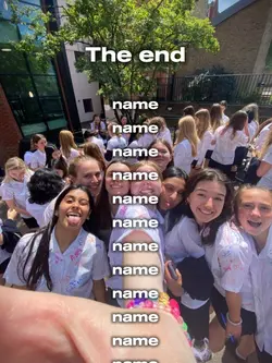 The end