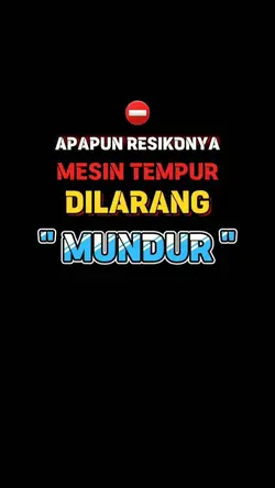apapun resikonya