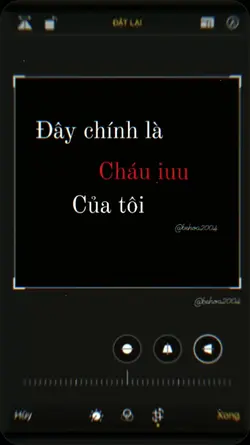 Đây chính cháu iu