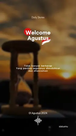 welcome agustus