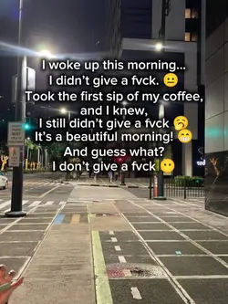 I WOKE UP THIS MOR-