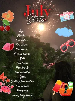 July stats!