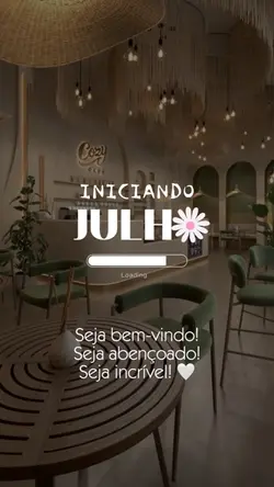 Bem-vindo Julho