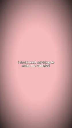 idont need anything