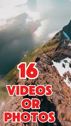 16 videos or photos 