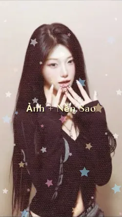 Ảnh + Nền Sao