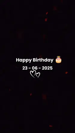 BIRTHDAY 23 JUNE