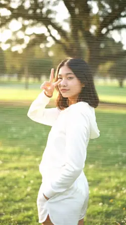 Portrait-to-Playful Film-Roll Selfie