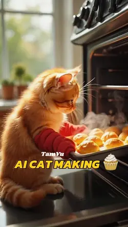 AI CAT MAKING 🧁 