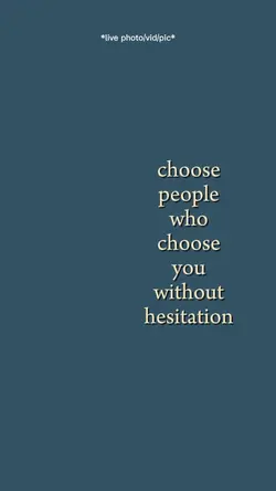 chooseyouwithouthese