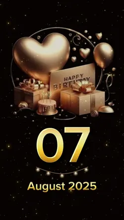 hbd 07 August 2025