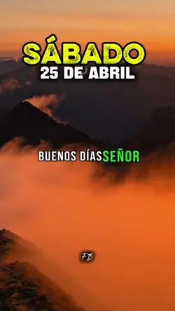 SÁBADO 25 DE ABRIL
