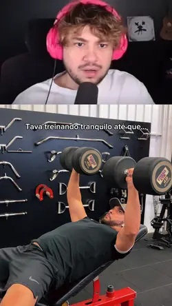 Brino reagindo