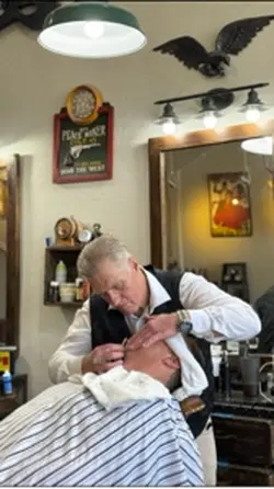 Traditional barber