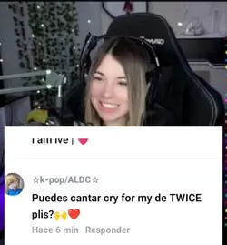 cantando 
