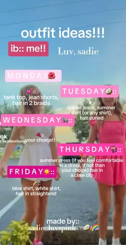 outfit ideas!!!