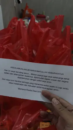Berbagi berkah