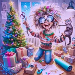 Christmas wrapping 