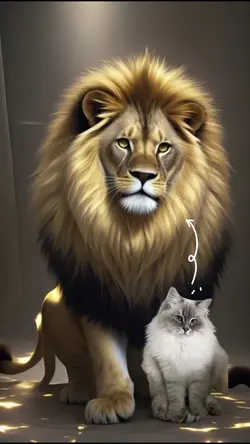Cat became Lion