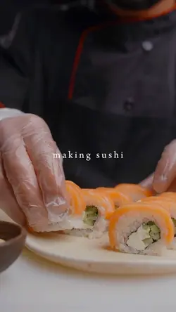 making sushi