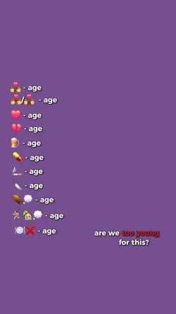 too young for this