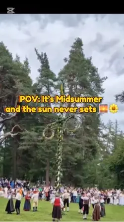 Midsummer celebratio