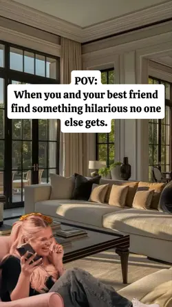 bestie laughing toge