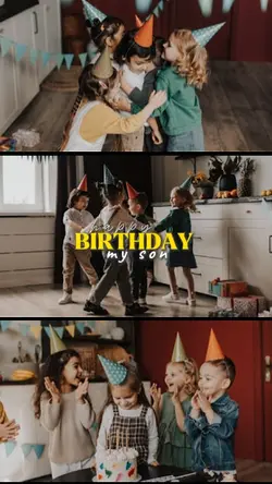 BIRTHDAY MY SON