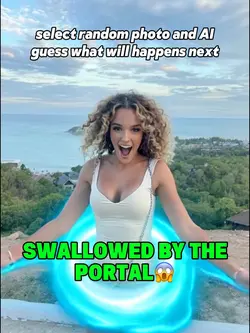 Swallowed by portal