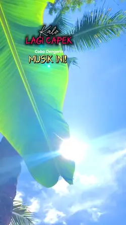 dengerin musiknya
