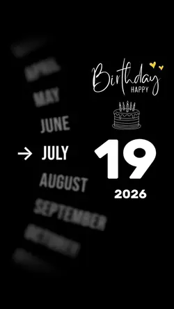 Hbd 19 July 2026