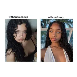 with make up