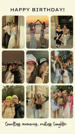 Birthday Collage