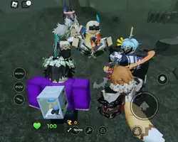 Genshin in roblox-