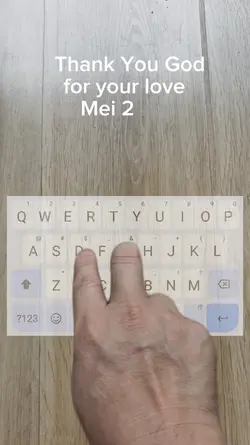Typing keyboard