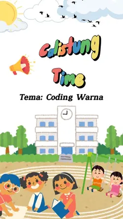 Caoding warna 