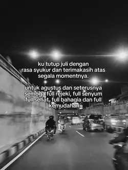 ku tutup juli dengan