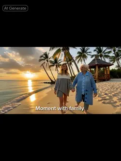 Moment with family 