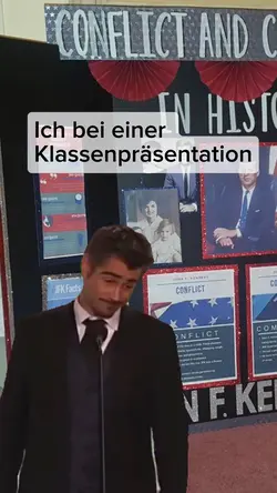 ich bei Präsentation