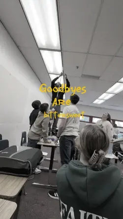 goodbyes are