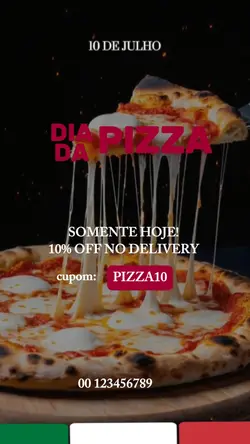 PROMOÇÃO DIA PIZZA
