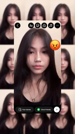 u can move sticker