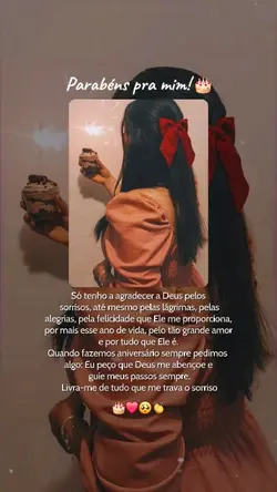 Parabéns pra mim 