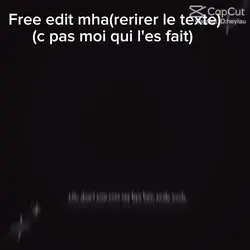 Free edit mha 