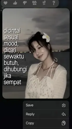 dicintai sesuai mood