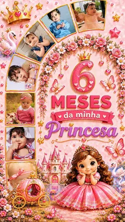 6 meses da princesa