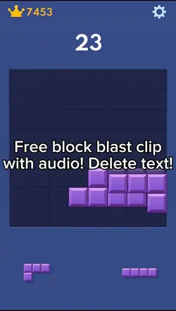 Block blast clip!