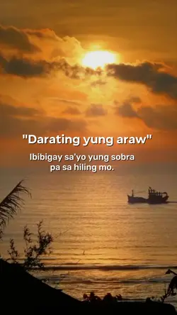 Darating yung araw 