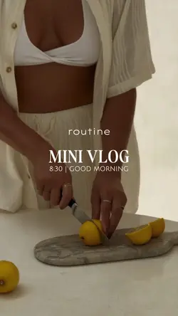 MINI VLOG ROUTINE