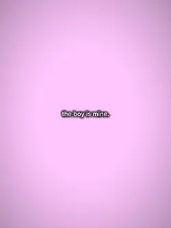 the boy is mine